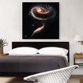 thumbnail image 2 of ARTCANVAS Hubble Telescope Galactic Rose Made of Galaxies Arp 273 Canvas Art Print - Size: 36" x 36" (0.75" Deep), 2 of 9