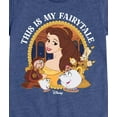 thumbnail image 3 of Disney Princess - Belle This Is My Fairytale - Girls Fitted Short Sleeve T-Shirt, 3 of 5