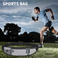 thumbnail image 4 of Ceinture de Course Réfléchissante - Ceinture de Sport Zippée Résistante à l'Eau (45cm), 4 of 9
