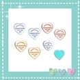 thumbnail image 2 of Pendientes De Plata De Oro Rosa 925 Tiffany Sparkles/Regalo De Cumpleaños, 2 of 4