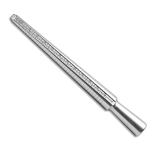 Deluxe Aluminum Ring Sizing Mandrel Wire Wrapping Tool Sizes 215