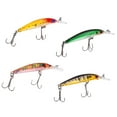 thumbnail image 1 of 4x Cebo Señuelo Pesca Gancho de material acero Anzuelos Suave Carnada Aliciente Swimbait, 1 of 6