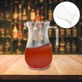 thumbnail image 3 of 2pcs Clear Liquor Dispenser with Handle Red Wine Decanter Reusable Decanter Cocktail Dispenser, 3 of 6