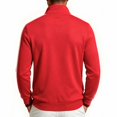 thumbnail image 4 of Men's Contrast Stripe Stand Collar Outerwear, Full Zip Long Sleeve With Front Pockets, Regular Fit, Multi Occasion Casual Jacket For Male, 4 of 6
