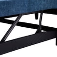 thumbnail image 5 of 55.1" Pull Out Sleeper Sofa Bed, 3 Angles Adjustable Backrest Loveseats Sofa Couch with USB Charge and Side Pocket, Modern Lounge Daybed, 5 of 8