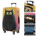 thumbnail image 5 of Stretch Luggage Cover XL(29-32in)– Elastic Travel Suitcase Protector with Handle Openings & Bottom Closure, Washable Polyester Spandex Cover for 18"-32" Suitcases, S/M/L/XL Size, 5 of 6