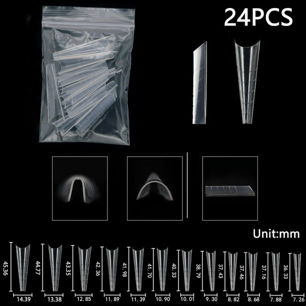 Extensión de uñas postizas, acrílico, dedo falso, esmalte de Gel UV, molde de construcción rápida, cubierta completa esculpida, puntas de uñas, juego de herramientas de manicura Tan Jianjun unisex
