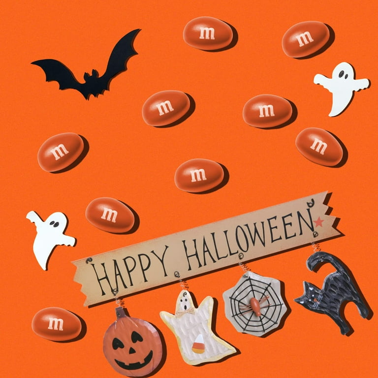 M&M'S Peanut Orange Candy, 2lb Resealable Bulk Bag - Walmart.com