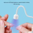 thumbnail image 2 of Jumpingount UBS Powered Nail Polish Lamp Home Nails Office Drying Men Lighting Light Women Manicure Supplies Toenail Professional Spa Dryer Type3, 2 of 6