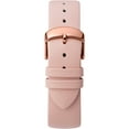 thumbnail image 3 of Timex Women's Weekender 38mm Pink/Rose Gold Leather Two-Piece Strap Watch, 3 of 3