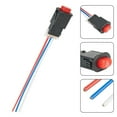 thumbnail image 4 of Motorcycle Light Switch Double Hazard Flasher Signal 3 Wires, 4 of 12