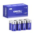 thumbnail image 1 of Batería alcalina KINGCELL C de 1,5 V, paquete de 8, 10 años de vida útil, 1 of 7