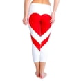 thumbnail image 2 of Leggings de yoga de corazón para mujer de talla grande, pantalones de retales, mallas delgadas, mallas deportivas para correr, pantalones de jogging de gimnasio, cintura alta Speravity FS6738-09, 2 of 3