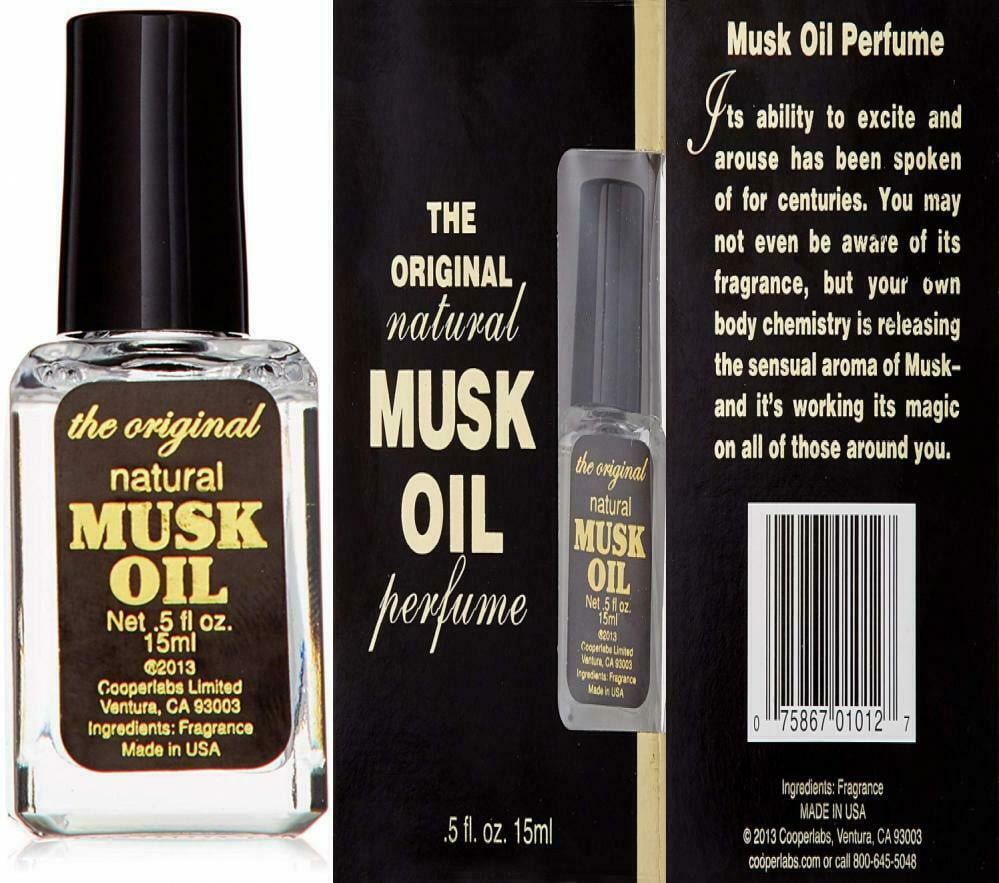 Cooper Labs Musk Oil Musk Oil Perfume, 0.5 oz 