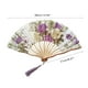 thumbnail image 3 of Abanicos de mano plegables con impresión japonesa para mujer, abanico plegable de bambú con borlas para decoración de paredes, regalos, fotografía de boda, 3 of 8