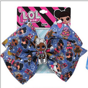 Lol Surprize Bow Hair Gift for Girls, Disney Frozen Style Bow Fashion Hair Accessories for Girls