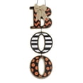 thumbnail image 1 of Billuyoard Letrero de pared Boo de que atrae la decoración de letras BOO Letrero único para puerta de Halloween Letrero colgante para puerta Boo Kits de decoración para fiestas Billuyoard HA012750-00, 1 of 6
