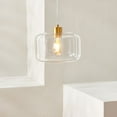 thumbnail image 6 of SAFAVIEH Warden Edison Tungsten Oil Rubbed Bronze Metal Pendant Light with Clear Shade, 6 of 13