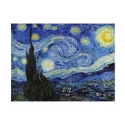 Trademark Fine Art Vincent van Gogh Starry Night Canvas Wall Art - 35x47