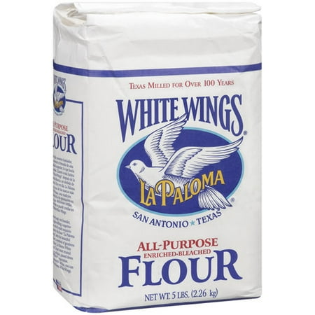 La Paloma White Wings All-Purpose Enriched-Bleached Flour, 5 lbs