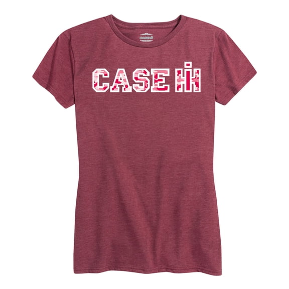 Case IH Varsity Camo - Women's Short Sleeve Graphic T-Shirt