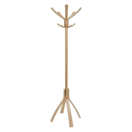 - ALBA - Caf? coat rack - 10 hooks - Beech