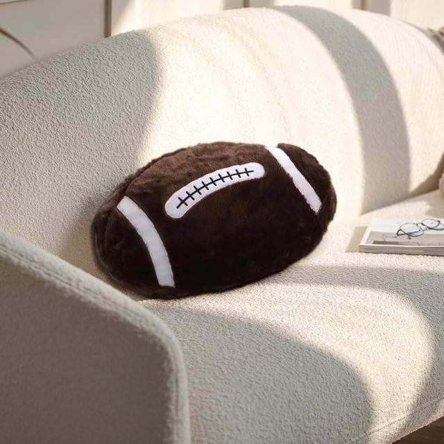 Almohadas deportivas de peluche, peluches de fútbol, almohadas de peluche de fútbol, almohadas de peluche de baloncesto y béisbol.
