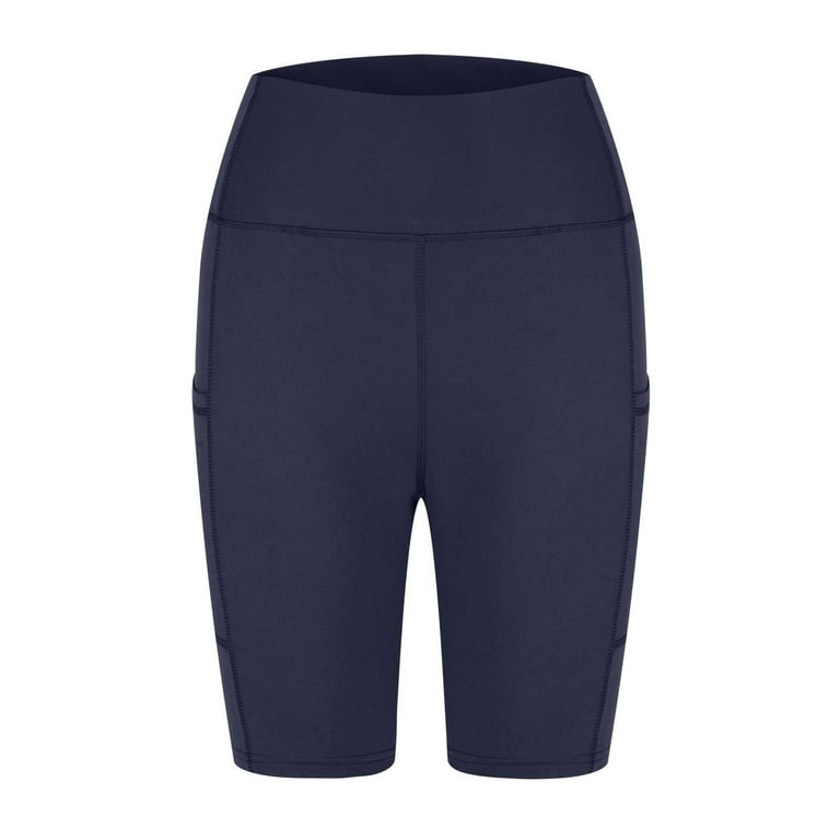 Womens Yoga Short Leggings Above The Knee Length High Womens Yoga Short Leggings Above The Knee Length High