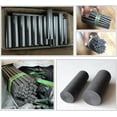 thumbnail image 5 of Gamvdout 5Pcs 99.9% Graphite Electrode Cylinder Rod, Length 100mm 200mm 300mm, for Metallurgy, Machinery, Electronics, Chemical Industry, Light Industry, 5 of 6