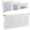 A, variant on A6 Clear 3D Zipper Pouch, Transparent Stand Up Storage Bag, Waterproof Plastic Zipper Bag for Stationery, Cosmetics & Travel