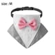 thumbnail image 2 of Laklulu Bufanda triangular para mascotas de boda de estilo británico, bufanda para perros, collar para perros, toalla para babas para mascotas, 2 of 5