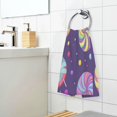 thumbnail image 3 of Yayeee 100% Cotton Hand Towels for Bathroom 16" x 28" Soft Absorbent Kitchen Towel, Candy Cosmic Swirls, 3 of 7