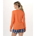 thumbnail image 2 of Boxercraft BW3166 Women's Solid Preppy Patch Tee-Mandarin-2XL, 2 of 4