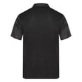 thumbnail image 2 of YONGHS Unisex Chef Jacket Cooking Coats Short Sleeve Canteen Hotel Restaurant Work Uniforms Top Black-A XXL, 2 of 7