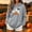 Gray, variant on Molidfa Women's Halloween Ghost Hoodie Cute Pumpkin Graphic Oversized Pullover Sweatshirt