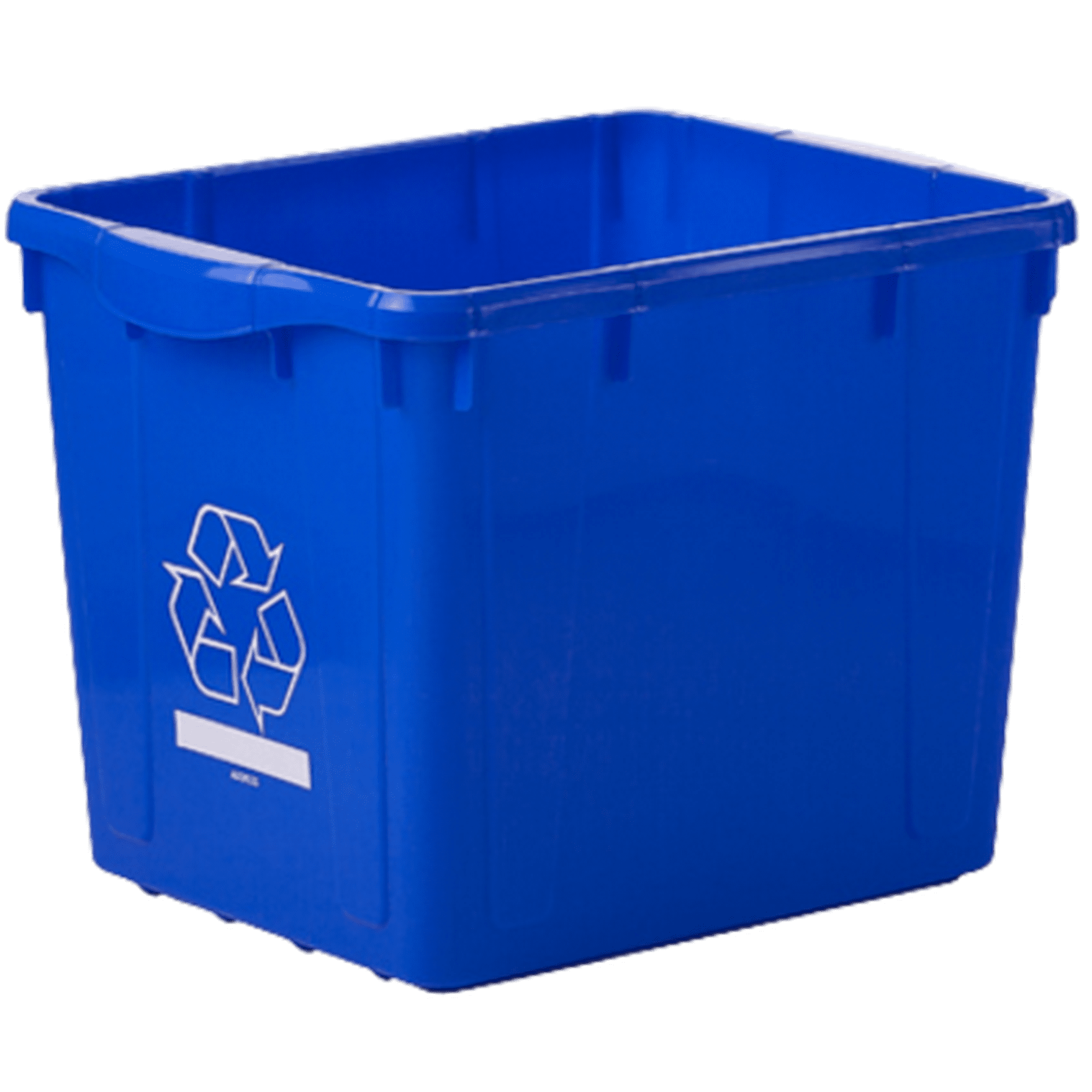 Nova Products 16 Gallons (60L) Recycling Bin - Durable Plastic