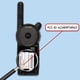 thumbnail image 5 of Pack de 2 Walkie Talkies Motorola CLS1110 UHF, 5 of 7