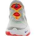 thumbnail image 2 of Nike Mens Lebron Soldier XIV 14 Basketball Shoes Light Smoke Grey-Orange 10.5, 2 of 3