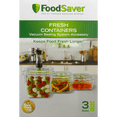 thumbnail image 4 of FoodSaver FA3SC358-000 3-Pc. Fresh Containers Set - Food Storage, 4 of 7
