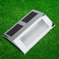 thumbnail image 1 of YUMILI Luces solares para Patio - Luces solares para escaleras de 3 LED, lámpara Solar para escaleras, lámpara para balcón, lámpara de Pared para jardín y Patio al Aire Libre, 1 of 5