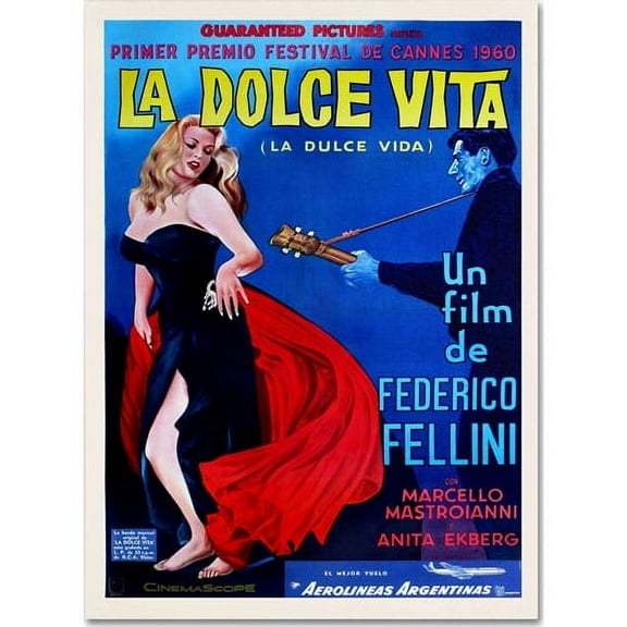 Trademark Fine Art "La Dolce Vita" Canvas Art by Vintage Apple Collection