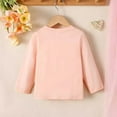 thumbnail image 3 of zbxnLI Little Girls Long Sleeve Shirts Floral Print Graphic T-Shirts Toddler Girls Cotton Tee Crewneck Tops, 3 of 8