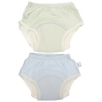 Raindrops 2Pcs Cotton Potty Training Underwear with Elastic Sides Breathable Assorted Colors for Toddlers