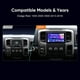 thumbnail image 3 of Estéreo Para Automóvil Radio Doble DIN, Plug And Play Pantalla Táctil De 9 Pulgadas 2GB 32GB HD Radio Estéreo Para Automóvil Aire Acondicionado Manual Cámara Inversa Para, 3 of 7