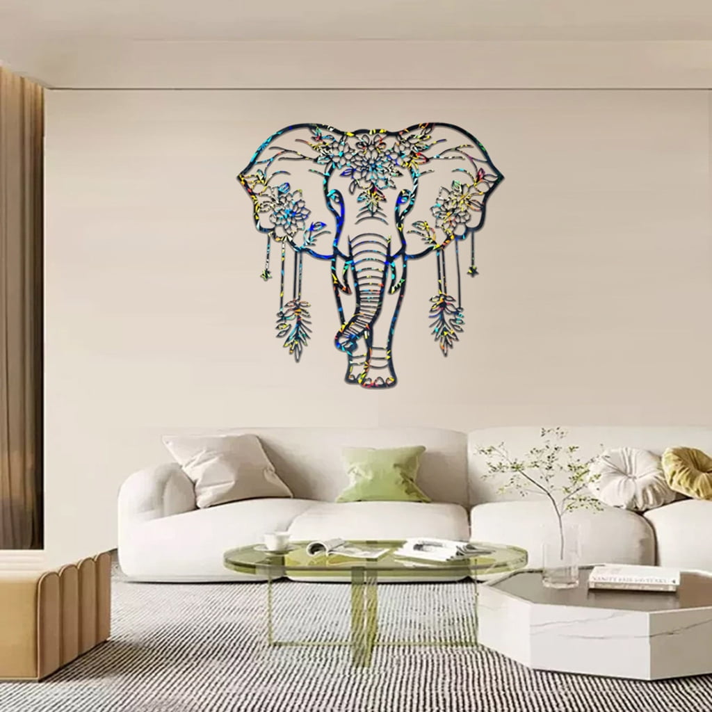 lanema Elephant Mold for Crafting Decorative Home Accessories Holographics Wall Sticker Mould Wall Hanging Decoration Mold