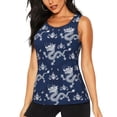 thumbnail image 2 of Uemuo Dragon Pattern Workout Tank Tops for Women Breathable Moisture-wicking tank top Sleeveless Running Loose Fit Yoga Tops Active Shirts Sports Gym Exercise, 2 of 9