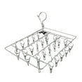 thumbnail image 3 of unbranded  Compact Clothes Drying Rack Flat-laying Hanger Solid Sock Holder, 3 of 8