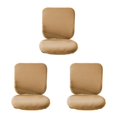 thumbnail image 1 of Guardoinrt Soft and Breathable Swivel Chair Cover Seating Experience Brown Backrest + Cushion Cover 3Set, 1 of 6