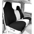 thumbnail image 2 of CalTrend Front Highback Buckets Faux Leather Seat Covers for 2008-2015 Smart Fortwo - MB109-01LX Black Insert and Trim, 2 of 3