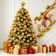 thumbnail image 1 of Cinta para árbol de Navidad para colgar adornos | Tira decorativa de lana para coronas y guirnaldas | Ribete festivo de 200 cm para decoración de ventanas, fiestas y el hogar, 1 of 8